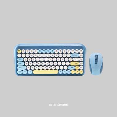 Rexus KM11: Keyboard & Mouse Wireless Retro dengan Desain Unik, Konektivitas Ganda & Baterai Awet Co