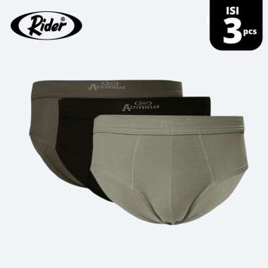 Celana Dalam Rider Spandex Active Wear R317B isi 3pcs M
