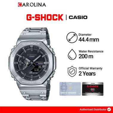 Jam Tangan Pria Casio G-SHOCK GM-B2100D-1A Stainless Steel Strap