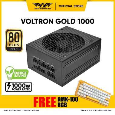 Power Supply Armaggeddon Voltron Gold 1000 Modular PSU 80+ Gold Certified