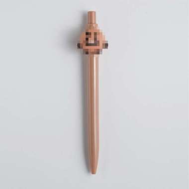 OEM SK-A11 Pena Gel Pen Bangtanboy Pulpen Mekanik Karakter Alat Tulis Stationary part 2 COKLAT CHOKI