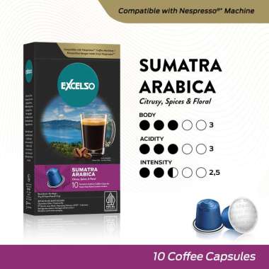 Excelso Kopi Kapsul Sumatra Arabica