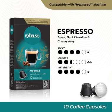 Excelso Kopi Kapsul Espresso