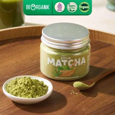 Beorganik 60gr Pure Matcha Powder / 100% Bubuk Matcha Murni Uji Matcha Jepang