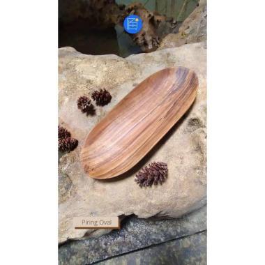 PIRING KAYU OVAL PANJANG