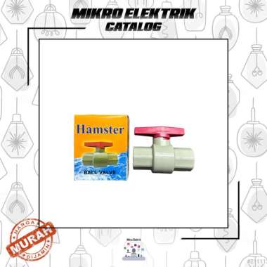 StopKran / Stop Kran Ball Valve / BallValve 3/4" (Inch) PVC Hamster