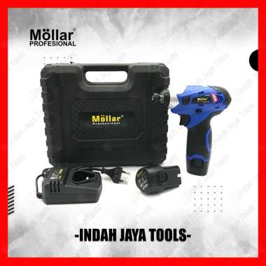 MOLLAR CIDR12150 Bor Cordless Impact Driver 12V Obeng Baterai Batre UNIT + BATERAI