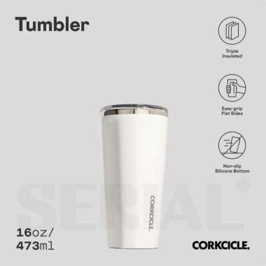 CORKCICLE® Tumbler 16oz - Oat Milk