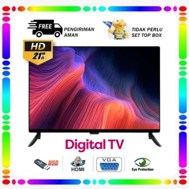 tv digital 21 inch FHD Televisi Garansi 1 tahun