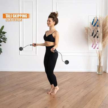OEM ONE-O19 Tali Skipping Olahraga Lompat Tali Bola Tanpa Kabel Skipping Rope / Jump Rope Skiping Wo