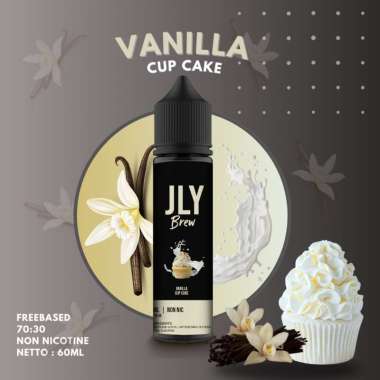 Boon Liquid freebase 70:30 Mod use JLY Brew 60ml tersedia 10 varian rasa Vanilla Cup Cake