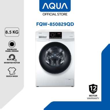 Aqua Elektronik FQW-850829QD Front Loading Mesin Cuci [8.5 Kg]