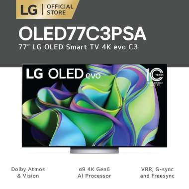 LG LED OLED Evo Smart TV 4K [77 inch] OLED77C3PSA