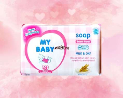 Sabun mandi bayi my baby batang Sabun Mandi Bayi Batang 60gr 100% Original Pink