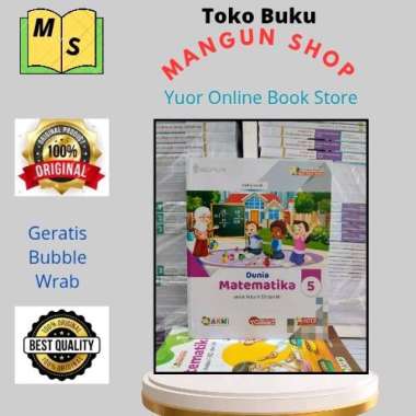 Buku Dunia Matematika Kelas 5 SD Kurikulum Merdeka Platinum