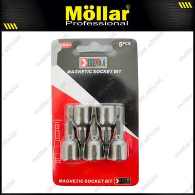 HDT Mata Bor Baut Roofing Baja Ringan H8 x 42 mm Socket Bit - 1 Set
