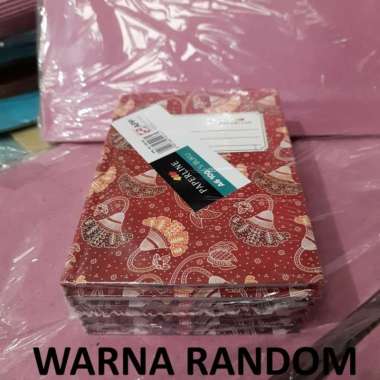 Buku Tulis Hard Cover A6 100 Paperline (1/4 Folio) 100 Lembar Kecil 10x15cm - 1 Pack Isi 5 Buku
