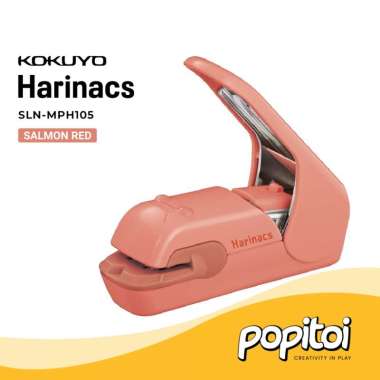 KOKUYO Harinacs PRESS Stapleless Stapler SALMON PINK