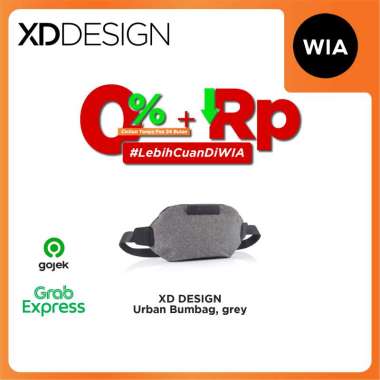 Tas Selempang Anti Cut & Maling Urban Bumbag by XD Design, Grey
