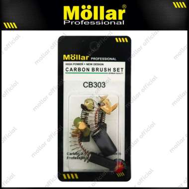 MOLLAR CB303 Carbon Brush Arang Spul Sepul Bostel Kul CB 303 A