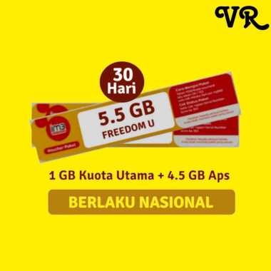 INDOSAT 1GB + UNLIMITED