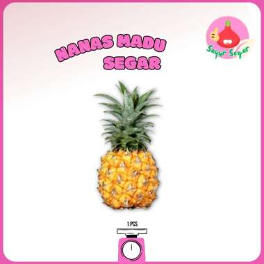Nanas Madu 1 Buah / Buah Segar - BawangBagus 1 Buah