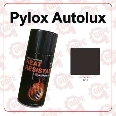 PYLOX AUTOLUX TAHAN PANAS MUFFLER BLACK
