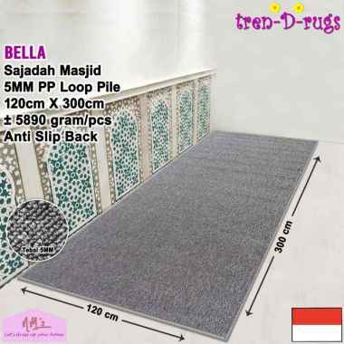 Tren-D-rugs Karpet sajadah masjid roll polos permadani modern alas lantai ruang tamu kamar tidur bul