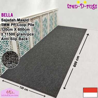 Tren-D-rugs Karpet sajadah masjid roll polos permadani modern alas lantai ruang tamu kamar tidur bul