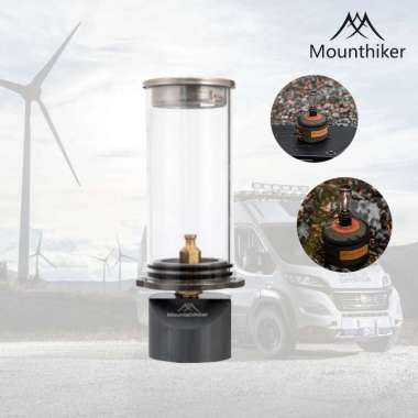 MOUNTAINHIKER Lampu Lilin Portable Lampu Tenda Lentera Camping Outdoor