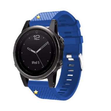GARMIN Fenix 5s, 20mm, QuickFit STRAP BAND TALI JAM BLUE