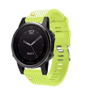 GARMIN Fenix 5s, 20mm, QuickFit STRAP BAND TALI JAM LIME