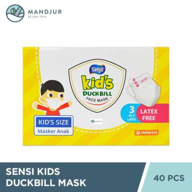 Sensi Kids Mask Duckbill Face Mask Isi 40 Masker