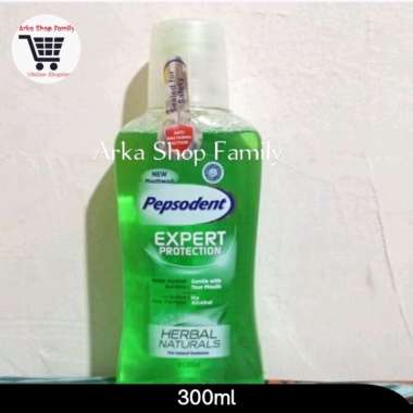 PEPSODENT Mouthwash Herbal Naturals 300ml