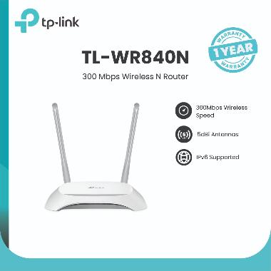 TP-Link TL-WR840N 300MBps Wireless Router