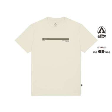 Aerostreet T Shirt Evolution Krem Kaos T-Shirt Tshirt ABAAA S
