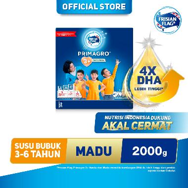 Promo Harga FRISIAN FLAG Primagro 3 Madu 2000 gr - Blibli