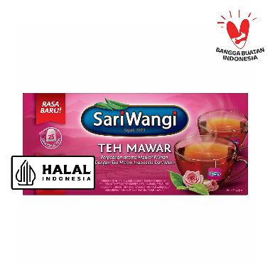 Promo Harga Sariwangi Teh Mawar 45 gr - Blibli