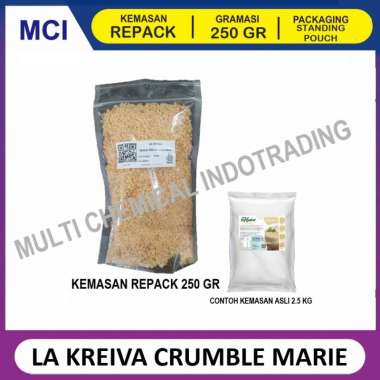 LA KREIVA MARIE BISCUIT BISKUIT CRUMBLE FINE TOPPING REPACK 250 GR