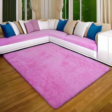 Karpet Bulu Rasfur anti slip 150x100x2.5cm - Karpet Bulu Empuk - Karpet premium - anti selip - surpe