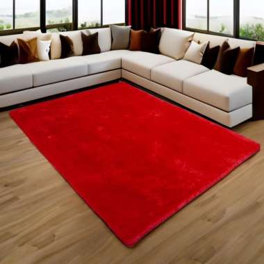 Karpet Bulu Rasfur anti slip 150x100x4.5cm - Karpet Bulu Empuk - Karpet premium - anti selip - surpe