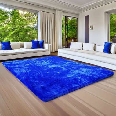 Karpet Bulu Rasfur anti slip 150x100x4.5cm - Karpet Bulu Empuk - Karpet premium - anti selip - surpe