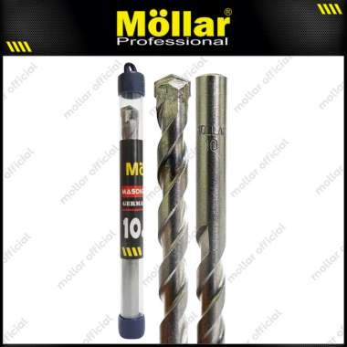MOLLAR Mata Bor Beton 10 mm Tembok Impact Drill Bit 10mm - Satuan