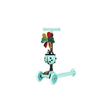 ONE - M95 Mainan Otopet Scooter Anak Otoped Kumbang Skuter Anak Roda 3 Bisa Lipat Lampu LED Roda Mur