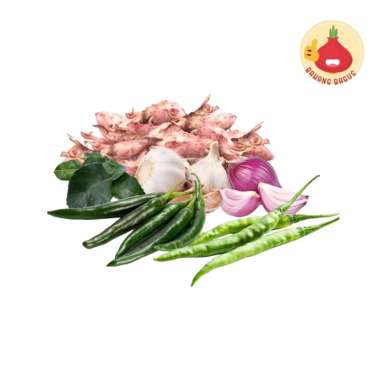 Cumi Asin Cabe Ijo / Paket Sayur - BawangBagus Paket Cumi Asin Cabe Ijo