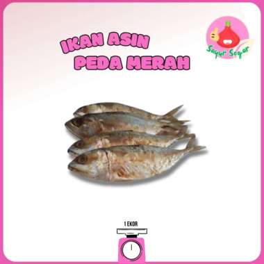 IKAN ASIN PEDA MERAH/IKAN ASIN PEDA PUTIH @1ekor Merah