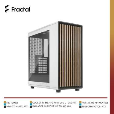 FRACTAL DESIGN North White TG