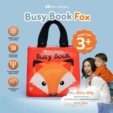 Fox and Bunny | Busy Book | Fox Series