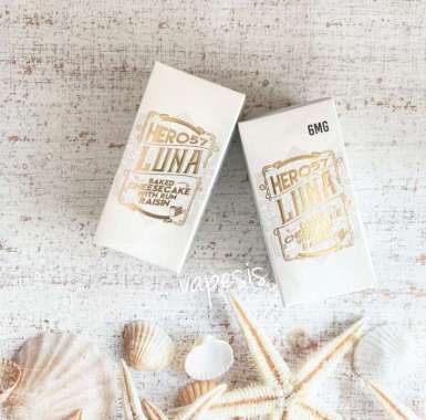 Luna V3 3mg 6mg Baked Cheesecake Rum Raisin 60ml Hero 57 R57 6mg 2023