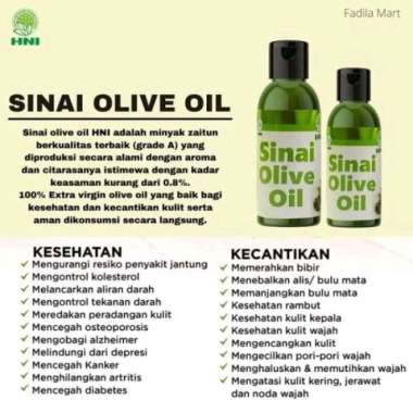 SINAI EXTRA VIRGIN OIL HNI BPOM, MINYAK ZAITUN MURNI